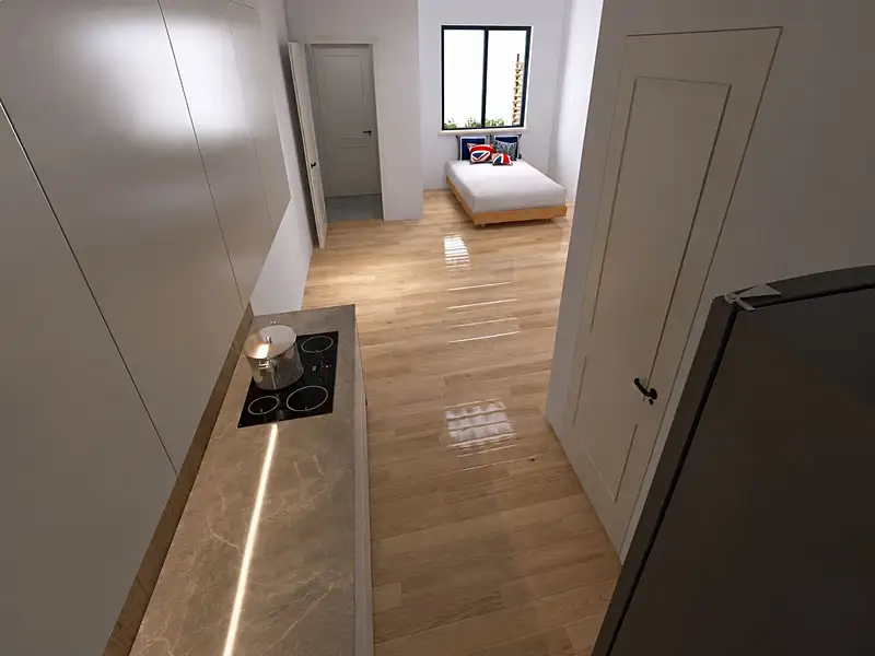 Pronájem bytu 1+kk, 30 m², Mělník
